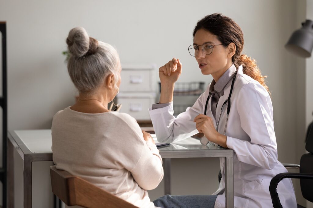 médecin généraliste et patiente