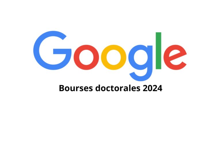 Bourses doctorales de Google 2024