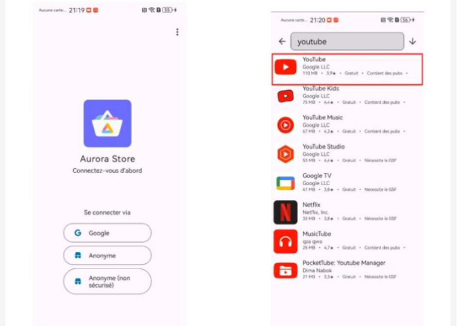 Huawei AppGallery application