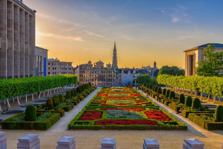 beaux parcs et jardins de Bruxelles