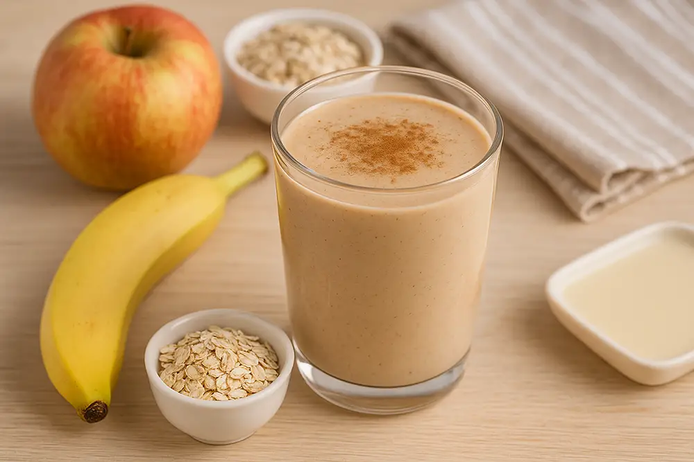 Smoothie pomme-cannelle