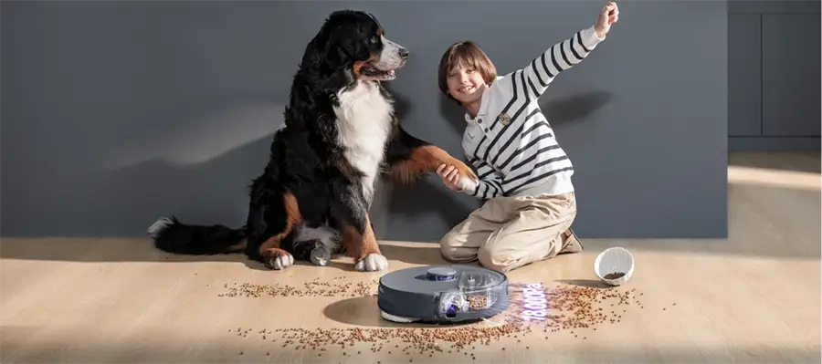 Narwal, le robot aspirateur pour poils de chiens