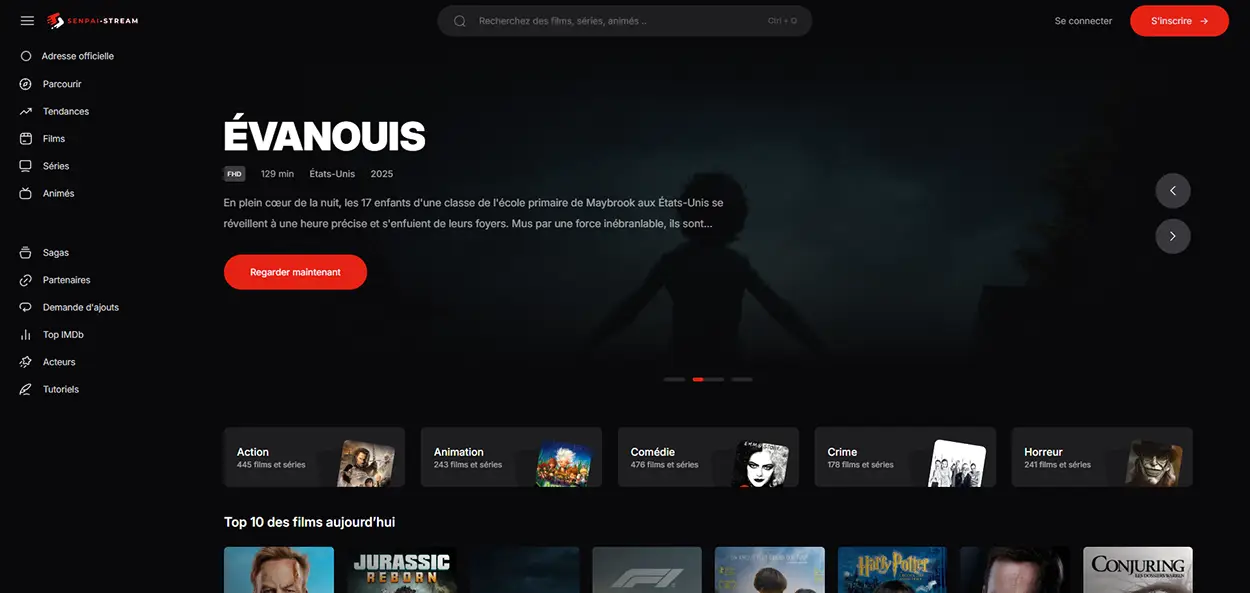 Senpai Stream adresse