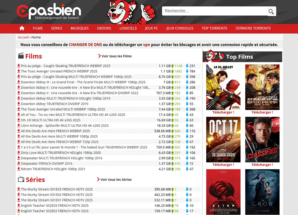 cpasbiien adresse et capture d'écran 2025