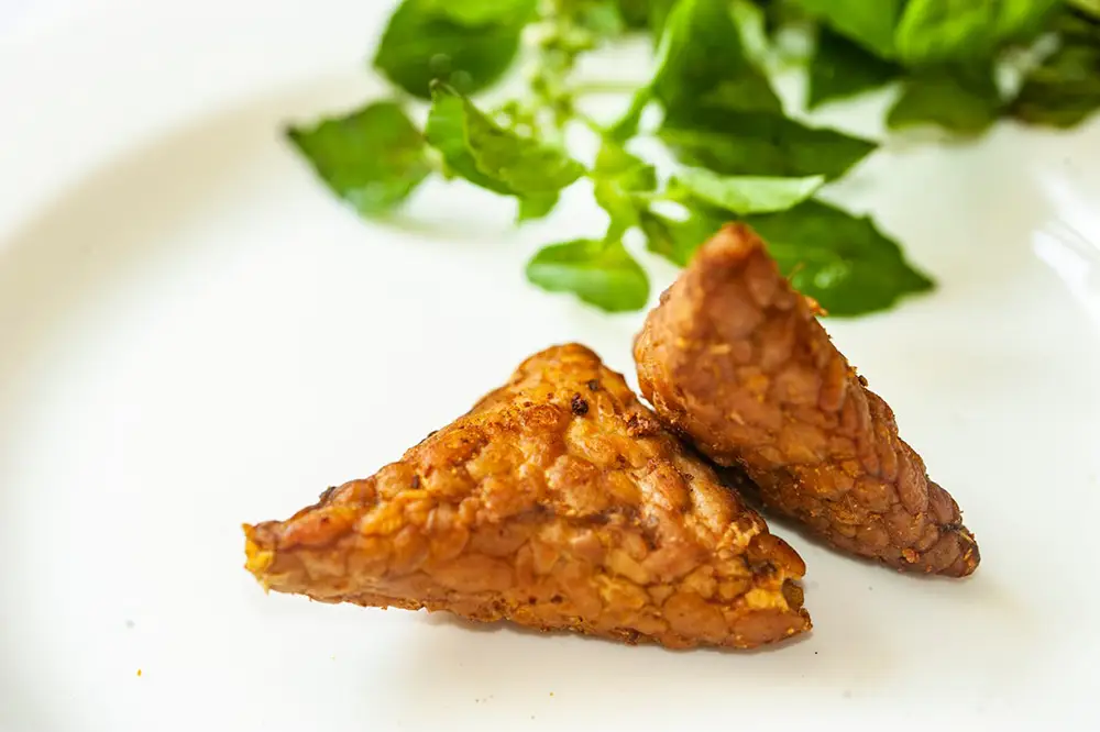 Tempeh Frit Croustillant Aux Herbes Fraîches