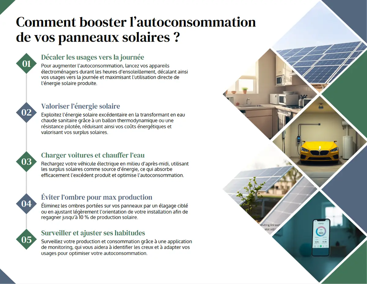 infographie autoconsommation