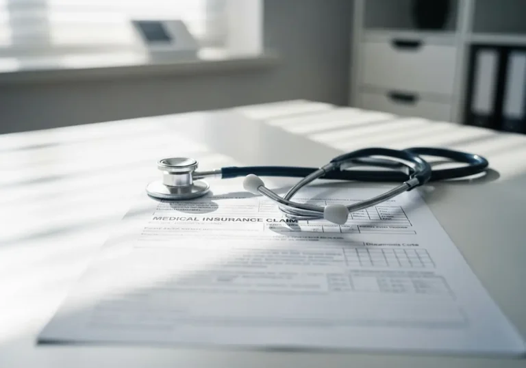 Comment gérer les restes à charge en santé : comprendre les soins non remboursés par la Sécurité sociale Stéthoscope et feuille de remboursement de la sécurité sociale