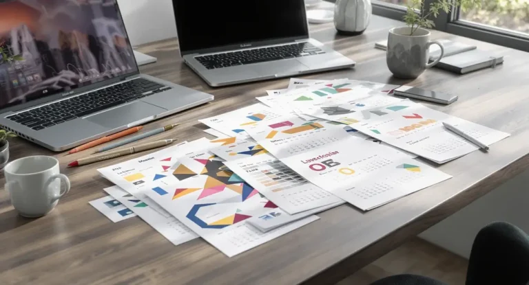 Calendrier à imprimer : 15 modèles gratuits et idées d’usages Modèles de calendriers imprimables avec idées d'utilisation créatives