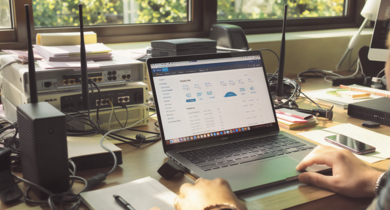 Analyse des performances d'un réseau Wi-Fi avec un test de débit