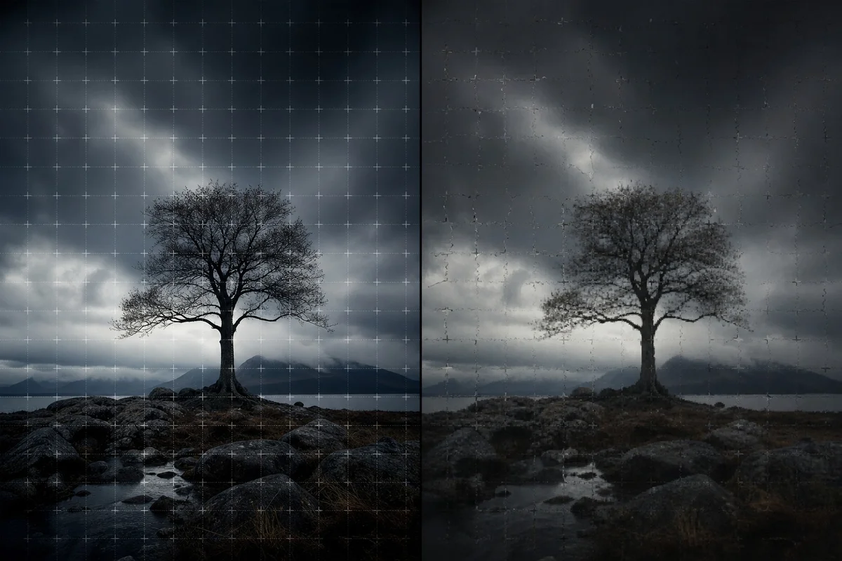 Les limites de SynthID : contournement et taux de détection Illustration montrant les failles potentielles de SynthID face à la compression JPEG et aux outils de suppression de filigrane