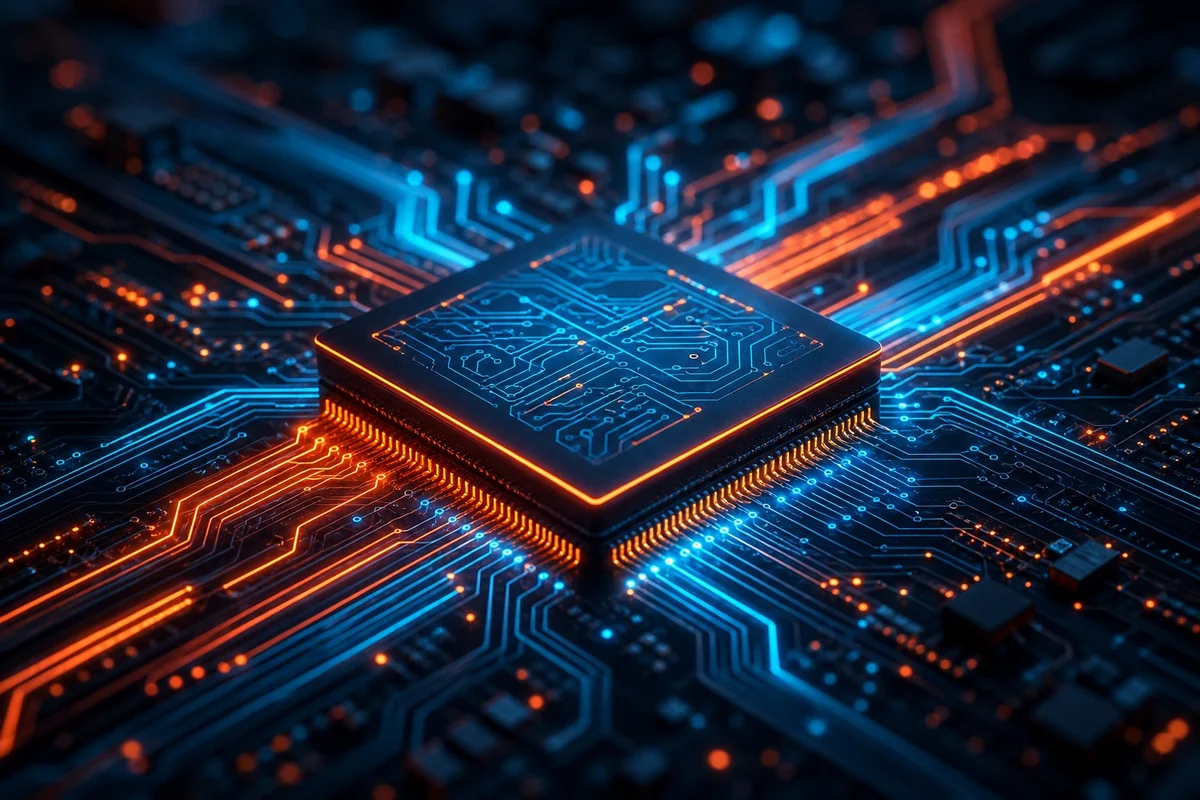 Architecture PS6 AMD RDNA 5 Zen 6 Puce de processeur illustrant l'architecture AMD attendue sur la PS6