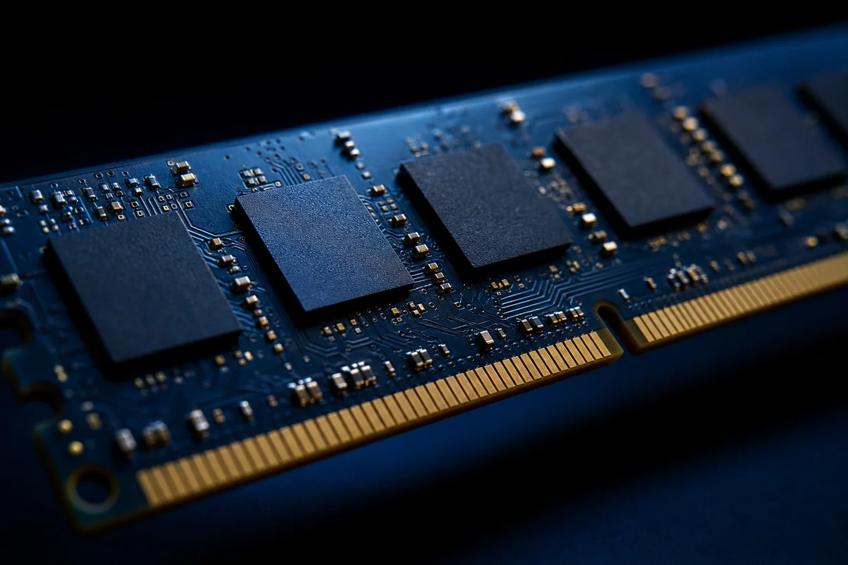 Prix PS6 pénurie de RAM composants Puces mémoire RAM illustrant la pénurie qui influence le prix de la PS6